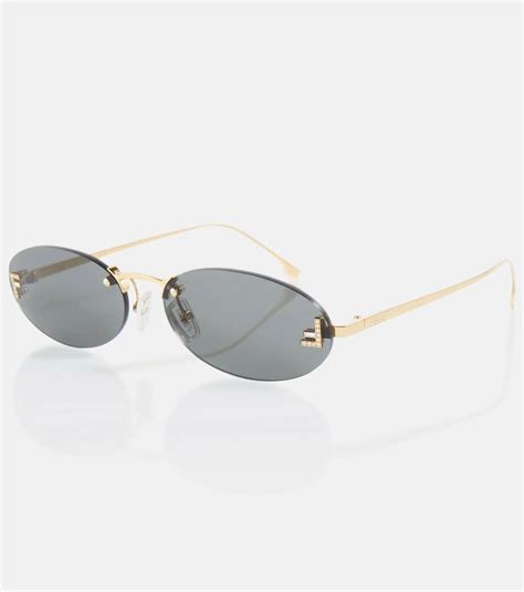 fendi oval gözlük